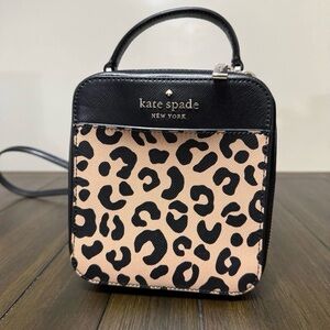 Kate Spade Black and Tan Mini Bag